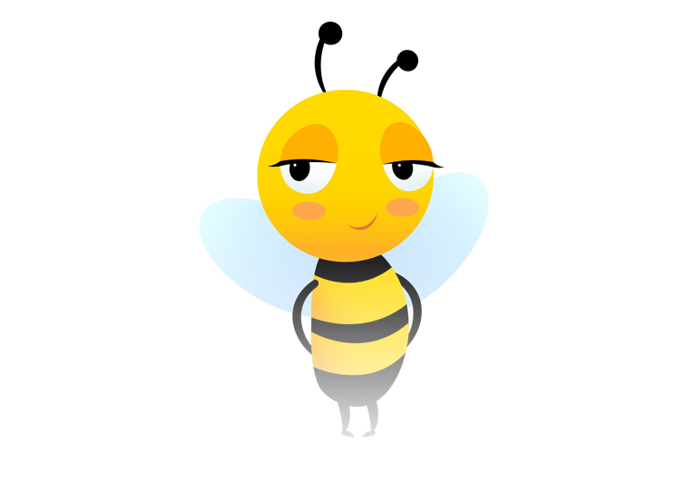 pszczółka zadumana
